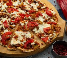 Бон-пицца с фалафелем 