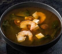 Мисо-суп с креветками