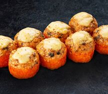 Запеченный ролл Маасдам-угорь Sw