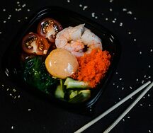Поке с креветкой