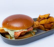Fish бургер комбо
