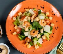 Цезарь с креветками