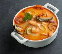 Суп Том ям с морепродуктами