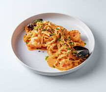 Фетучини с морепродуктами