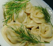 Пельмени с курицей