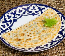 Кутабы с зеленью