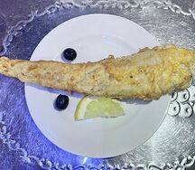 Минтай жареный