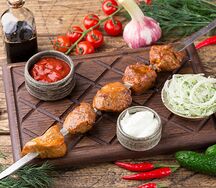 Шашлык из cвинoй мякоти