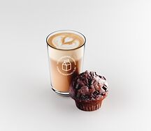 Кофе и маффин