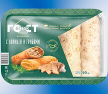 Блины ГОзнакСТ с курицей и грибами