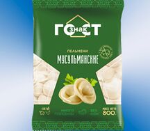 Пельмени ГОСТ знак. Мусульманские. Сибхолод