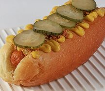 Датский cвинoй хот-дог