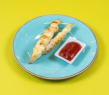 Шашлычок куриный с кетчупом