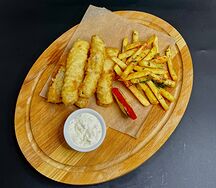 Треска в пивном кляре