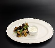 Шампиньоны на гриле