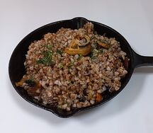 Гречка с грибочками