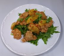 Куриное филе с ананасом