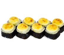 Запеченный ролл с мидиями (острый)