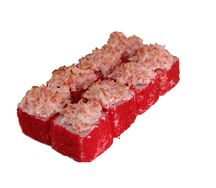 Запеченный ролл с крабом