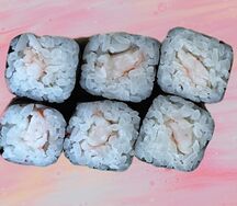 Маки с креветкой