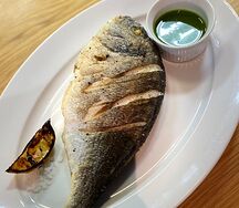 Дорадо на гриле