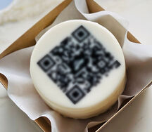 Бенто-торт подарок с QR-кодом