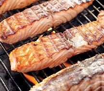 Шашлык из белого амура