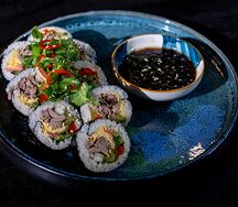 Кимпаб с говядиной