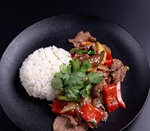 Говядина с овощами по-китайски