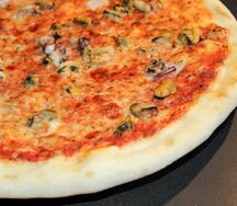 Пицца с морепродуктами