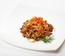 Лапша Удон с курицей