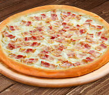 Пицца Карбонара 30 см на тонком тесте