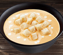 Крем-суп из лосося