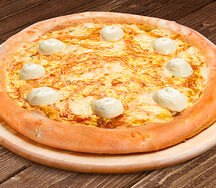 Пицца Кон Формаджио 30 см на тонком тесте