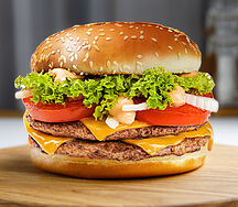 Двойной Джуси Бургер