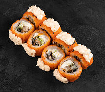 Ролл Фьюжн с угрем