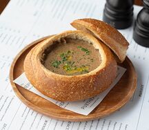 Крем-суп из белых грибов