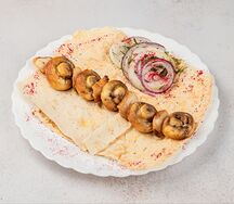 Шампиньоны на мангале