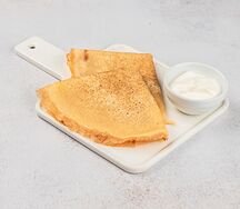 Блины со сметаной