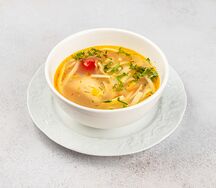 Суп Куриный с домашней лапшой