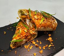 Курочка в лаваше по-корейски
