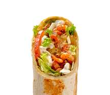 Ролл Цезарь креветка