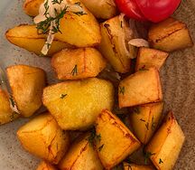 Картофель, обжаренный с луком