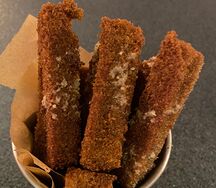 Ржаные чесночные гренки