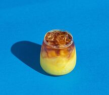 Кофейный тоник с ананасом, кокосом и личи