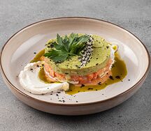 Тартар из лосося