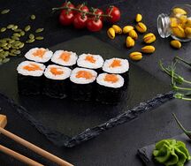 Мини-ролл Лосось