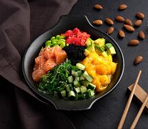 Поке с лососем