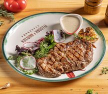 Стейк из свинoй шеи