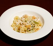 Сливочная паста с курицей